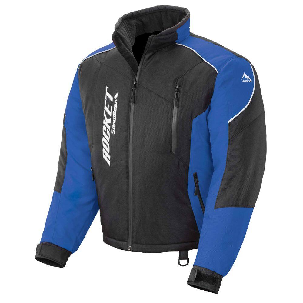Jaqueta Snowgear Joe Rocket Storm XC para homens preta/azul