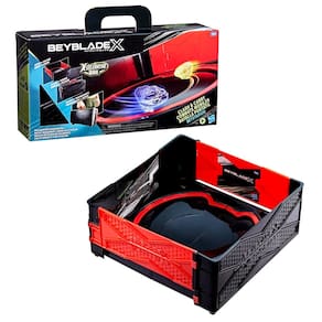 Battle Arena Beyblade X Clash & Carry Beystadium com mais de 8 anos