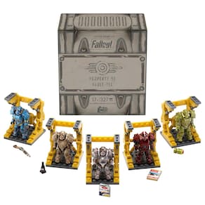 Brinquedo de construção de bonecos de ação MEGA Fallout T-60 Power Armor