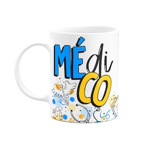 Caneca profissões - Médico - 325ml branca