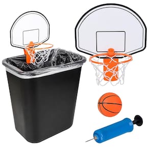 Conjunto de basquete Trash Can ArtCreativity com clip-on Hoop & Bal