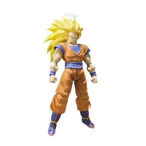 Boneco de ação TAMASHII NATIONS Dragon Ball Z Super Saiyan 3 Goku