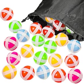 Sticky Balls Skylety para dardos de tecido com bolsa de armazenamento 30