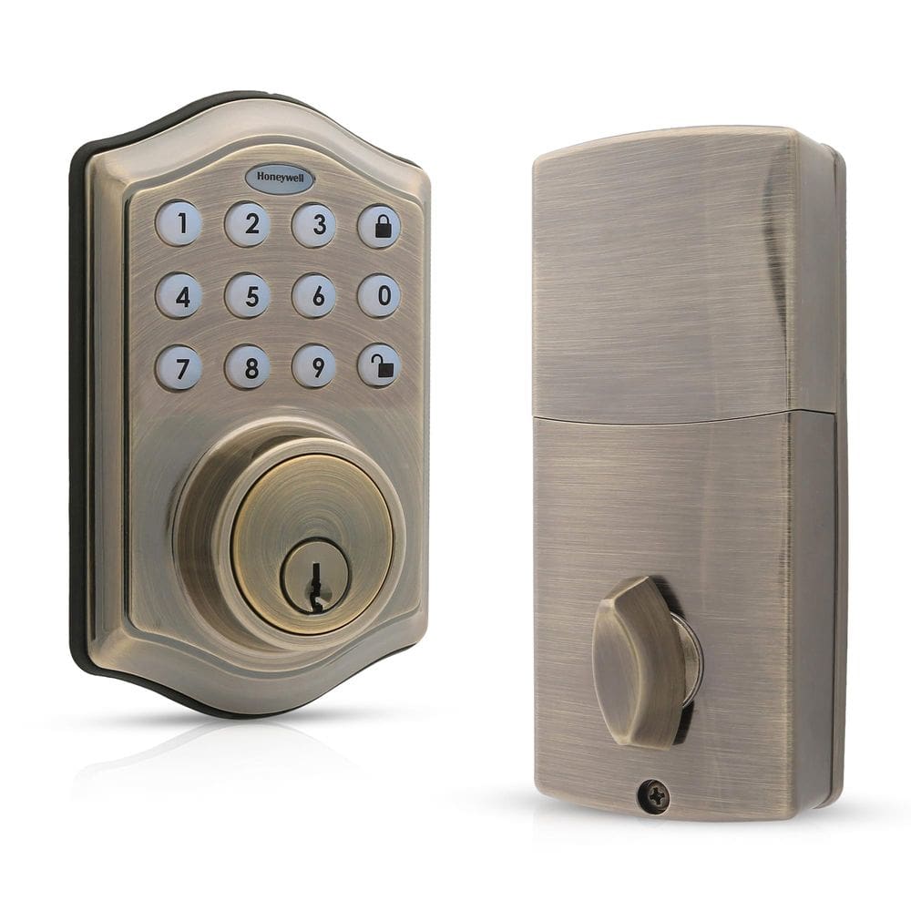 Fechadura de entrada sem chave Honeywell Smart Electronic Antique