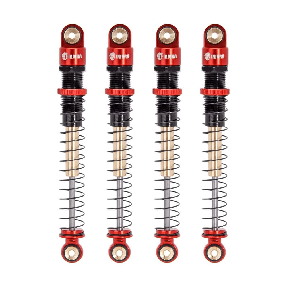 Amortecedores INJORA de 51 mm de curso longo para axial AX24 SCX24 1/24 RC