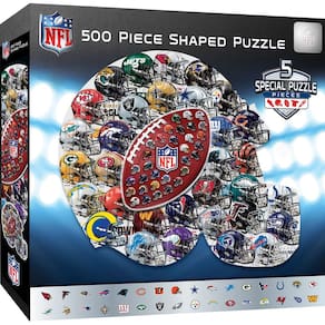 Capacete Puzzle MasterPieces NFL Drip Art 500 peças