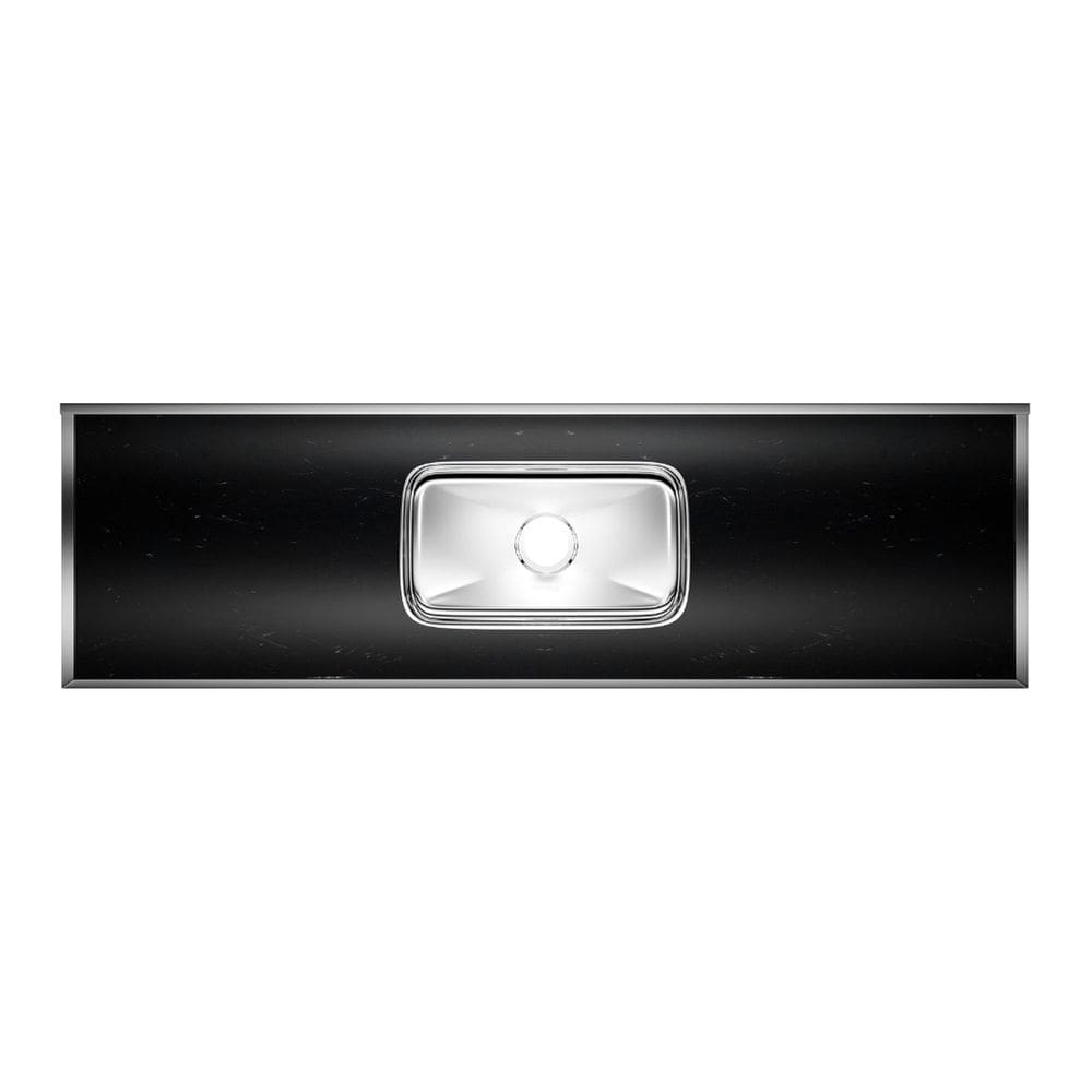Pia de Laminado 2,00m Forminox Preto