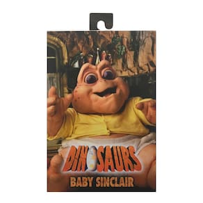 Boneco de ação NECA Dinosaurs Ultimate Baby Sinclair 18 cm