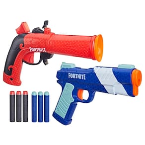 Pacote duplo Nerf Fortnite com 2 lançadores e 6 dardos Elite