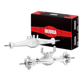 Eixos de +4 mm de diamante com suporte servo embutido para 1/18 TRX4M