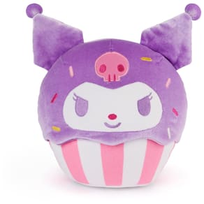 Brinquedo de pelúcia GUND Sanrio Hello Kitty and Friends Kuromi Cupcake