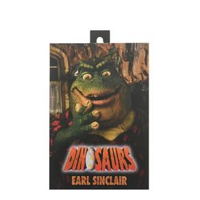 Boneco de ação NECA Dinosaurs Ultimate Earl Sinclair 7 polegadas