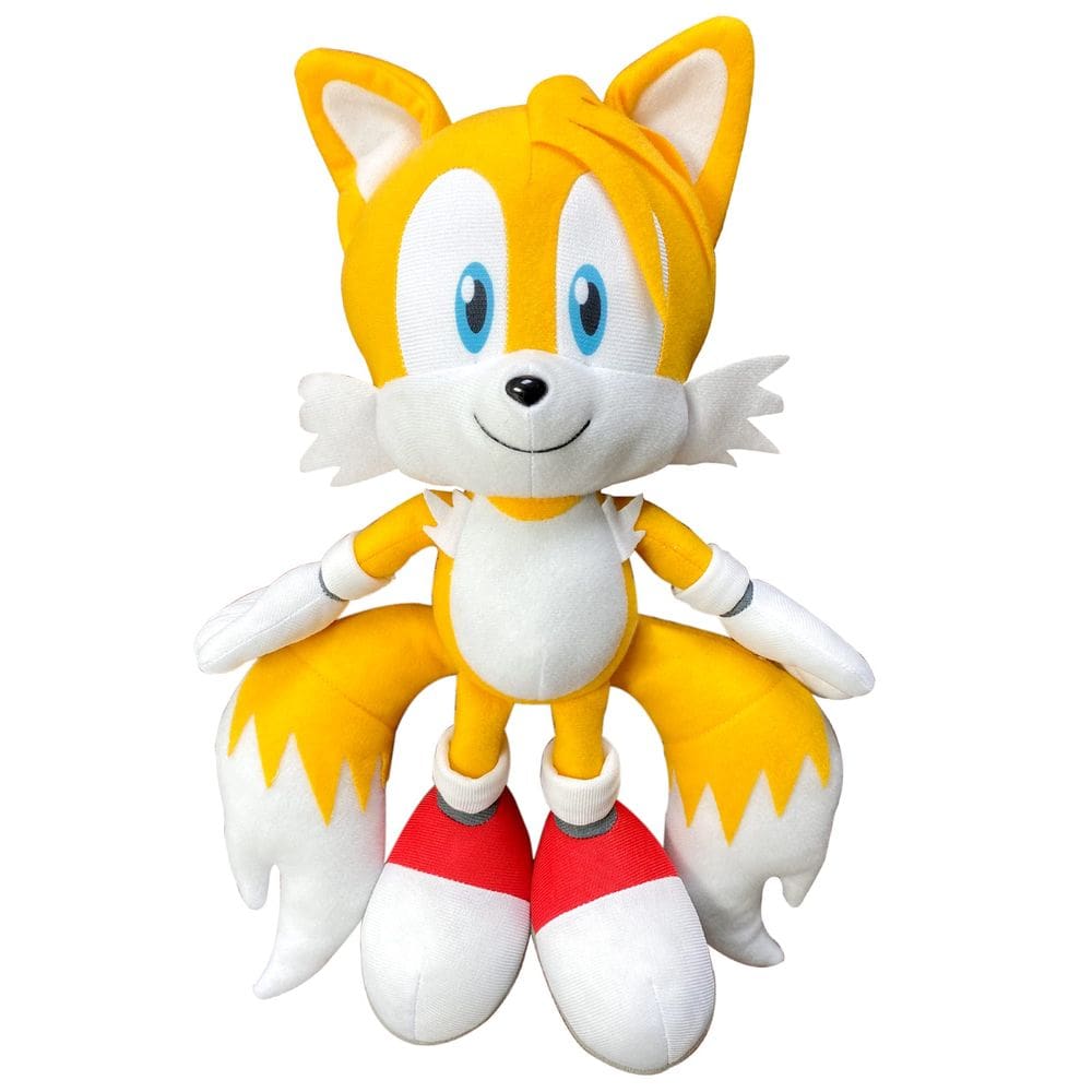 Brinquedo de pelúcia Sonic The Hedgehog Miles Tails Prower 30cm