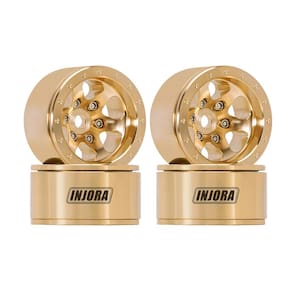Aro de roda INJORA 1.0 Brass Beadlock 28mm para 1/24 1/18 RC