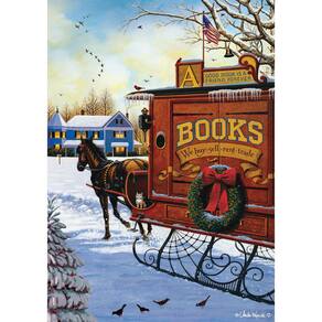 Quebra-cabeça Buffalo Games Charles Wysocki Book Mobile 300 unidades