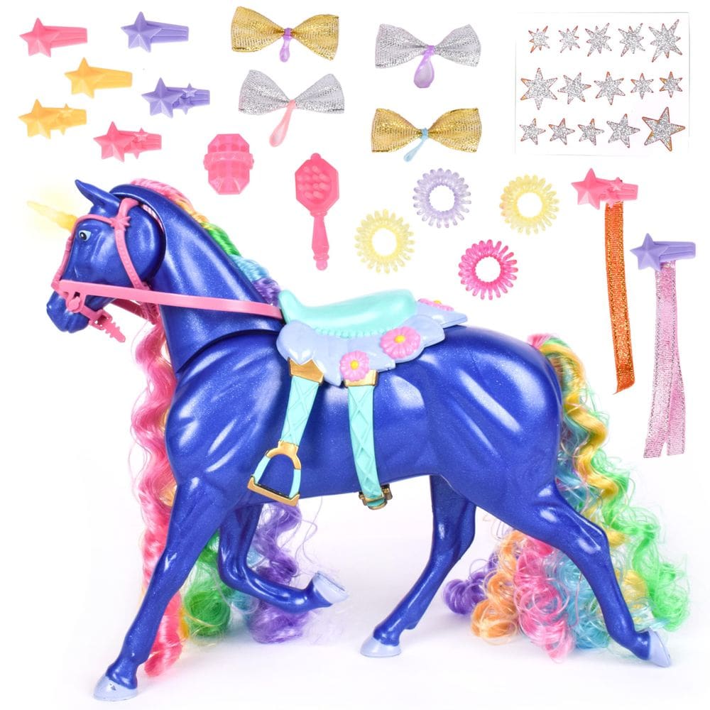 Toy Sunny Days Entertainment Glam-R-Ranch Midnight Rainbow