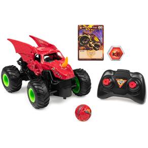 Monster Truck com controle remoto Monster Jam Bakugan Dragonoid