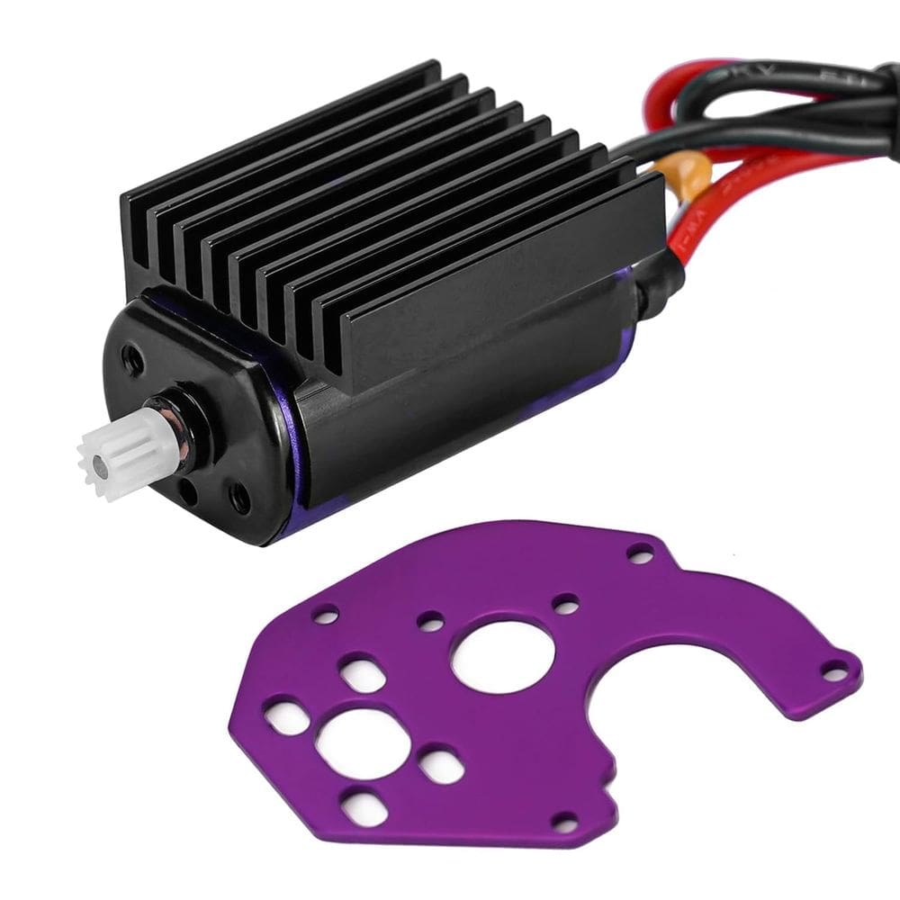 Motor INJORA 050 Pro escovado 50T com suporte de metal para SCX24