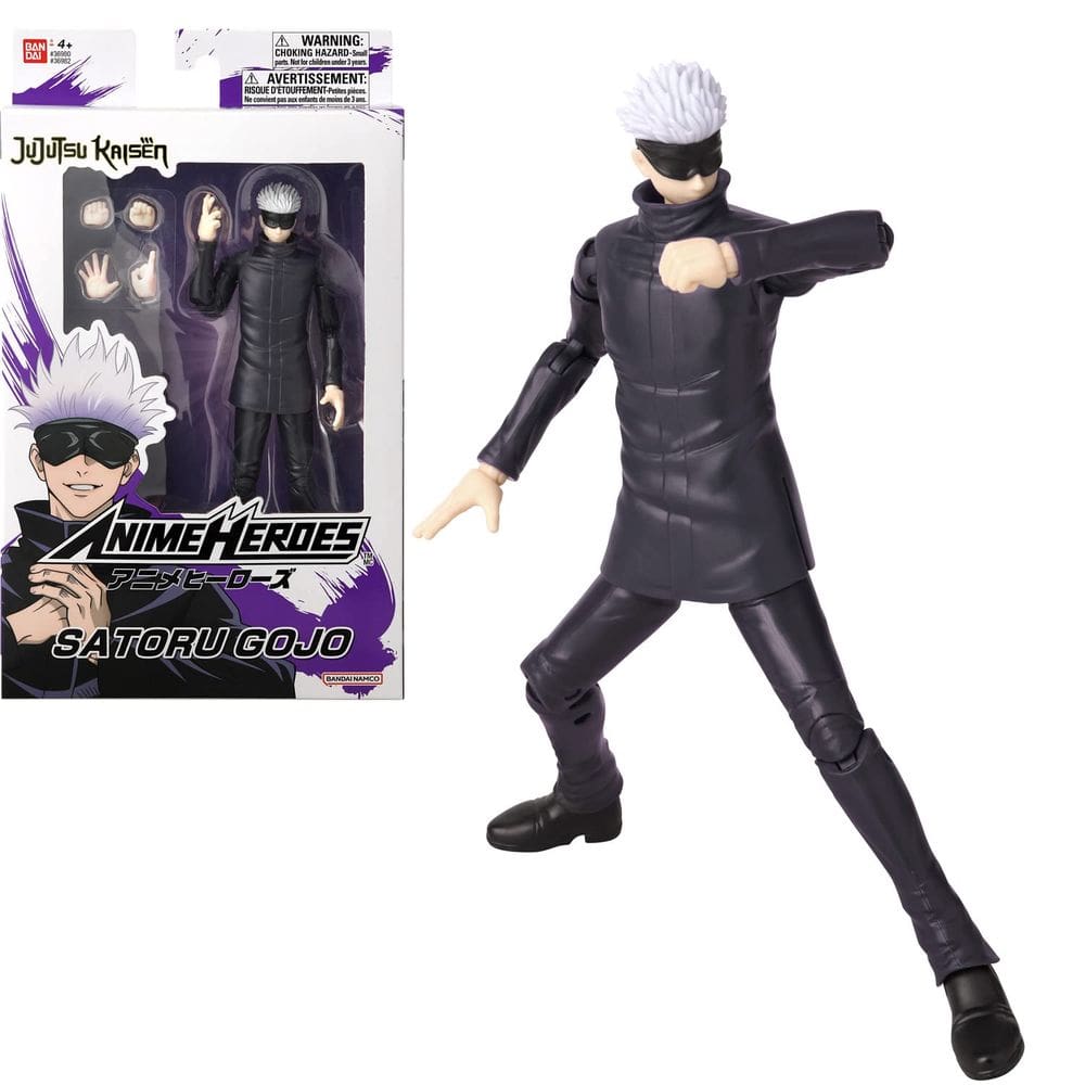 Figura de ação Bandai Anime Heroes Jujutsu Kaisen Gojo Satoru