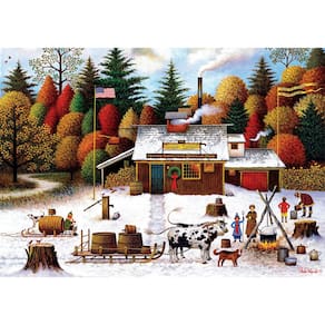 Quebra-cabeça Buffalo Games Charles Wysocki Vermont 300 unidades