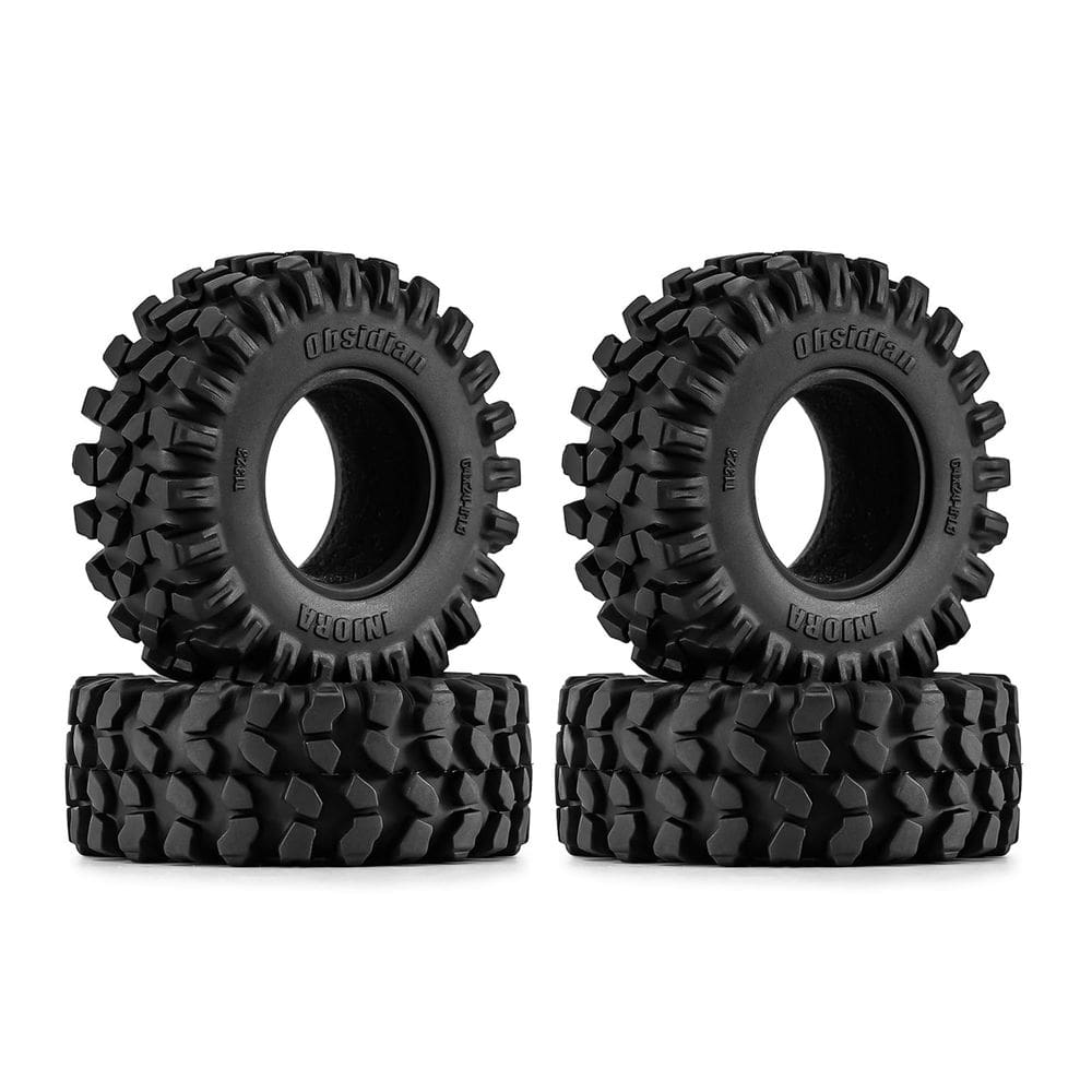 Pneus INJORA Obsidian S5 1.3 para carro RC Crawler 1/18 1/24