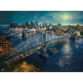 Quebra-cabeça Buffalo Games Silver Select Thomas Kinkade 1000 unidades