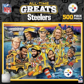 Obras-primas do quebra-cabeça NFL Pittsburgh Steelers 500 peças