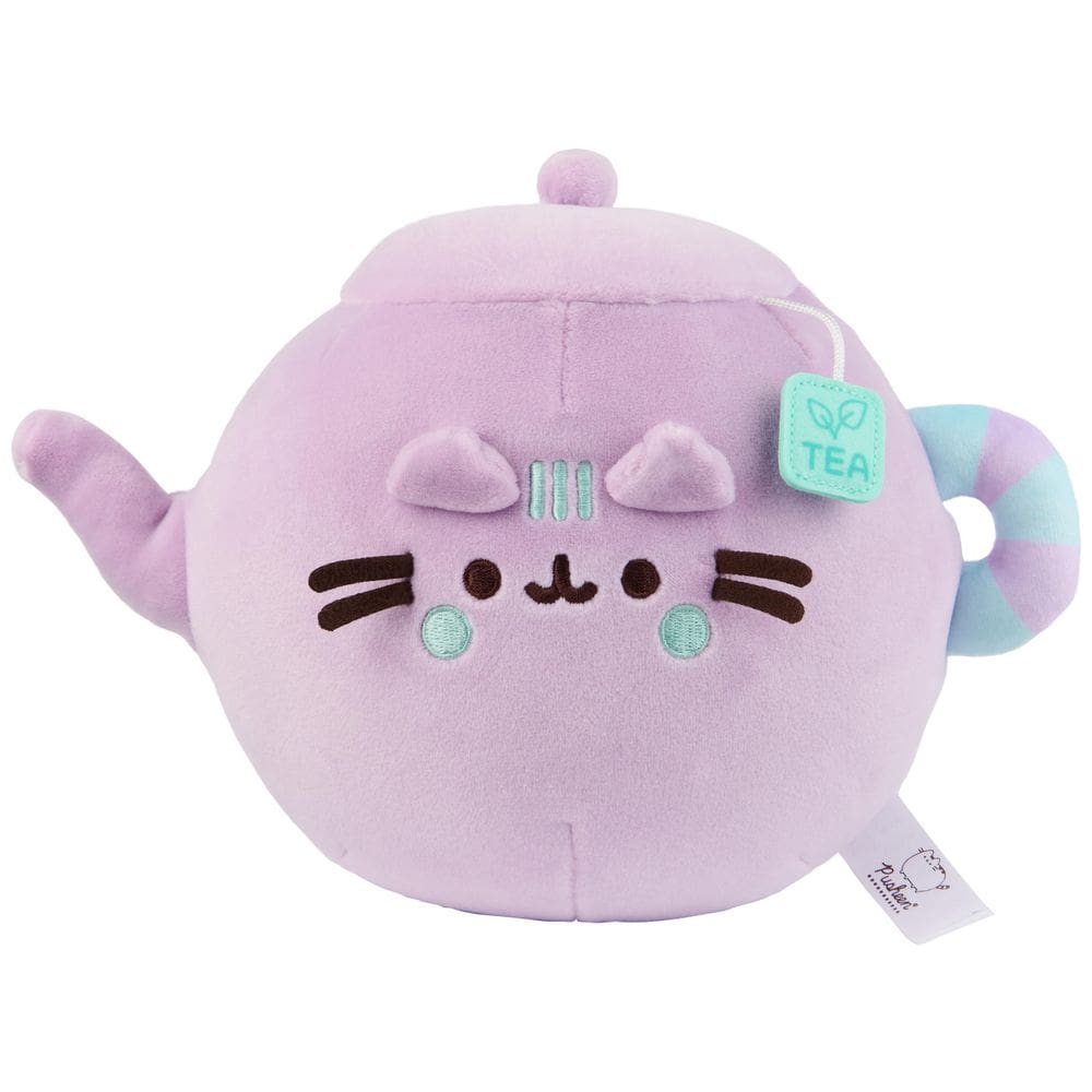 Brinquedo de pelúcia GUND Pusheen`s Kitchen Bule Squisheen 15 cm roxo
