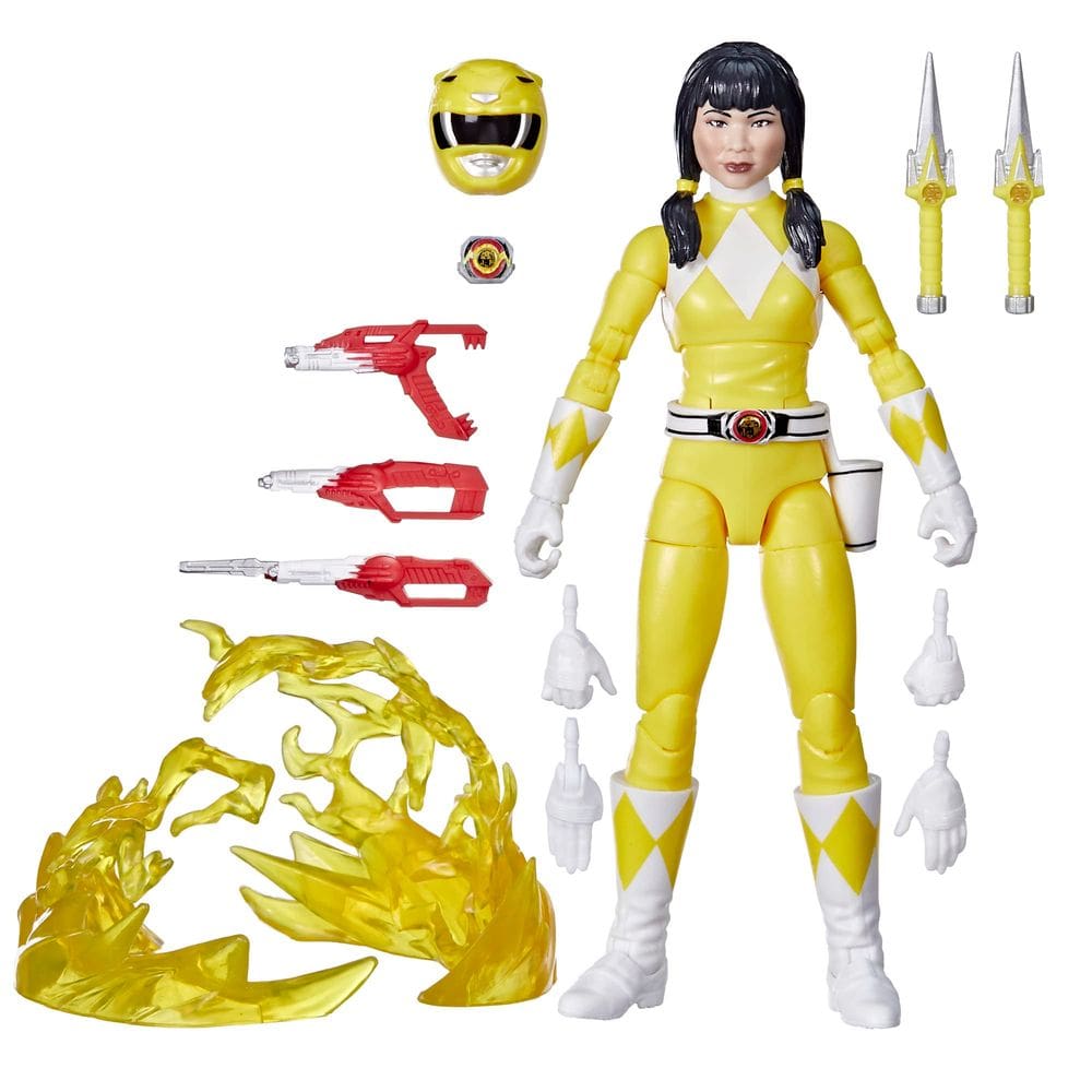 Boneco de ação Power Rangers Lightning Collection 15cm