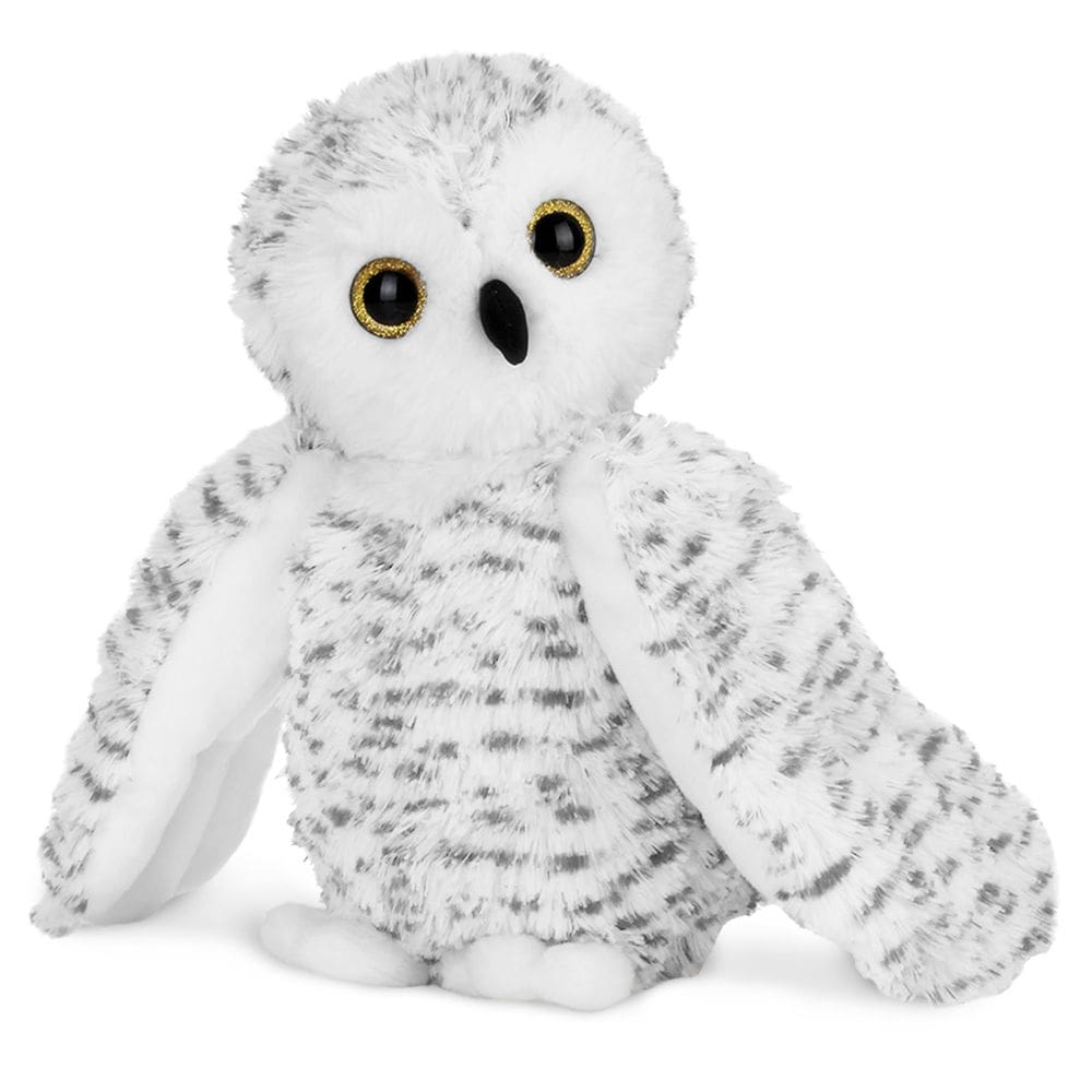 Bicho de pelúcia Coleção Bearington Owlfred Snowy Owl 11cm