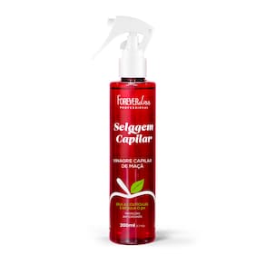 Vinagre Capilar de Maçã Forever Liss 200ml Recupera Cabelos