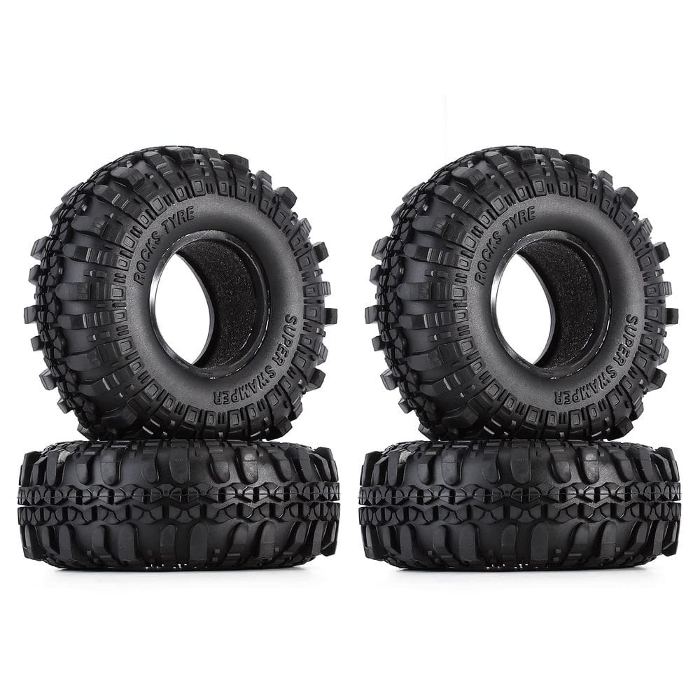 Pneus RC INJORA de 1,9 polegadas para 1:10 RC Crawler Axial SCX10 90046