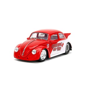 Carro fundido sob pressão Jada Toys Punch Buggy Slug Bug 1959 em escala 1:24