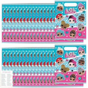 Pacotes Party Favor Bags, pacote exclusivo LOL — 16 sacolas plásticas de brindes
