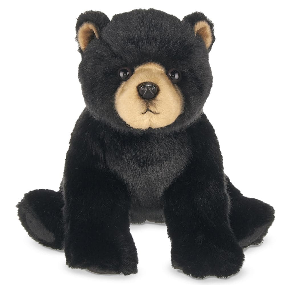Urso de pelúcia Bearington Asher de pelúcia preto 33cm