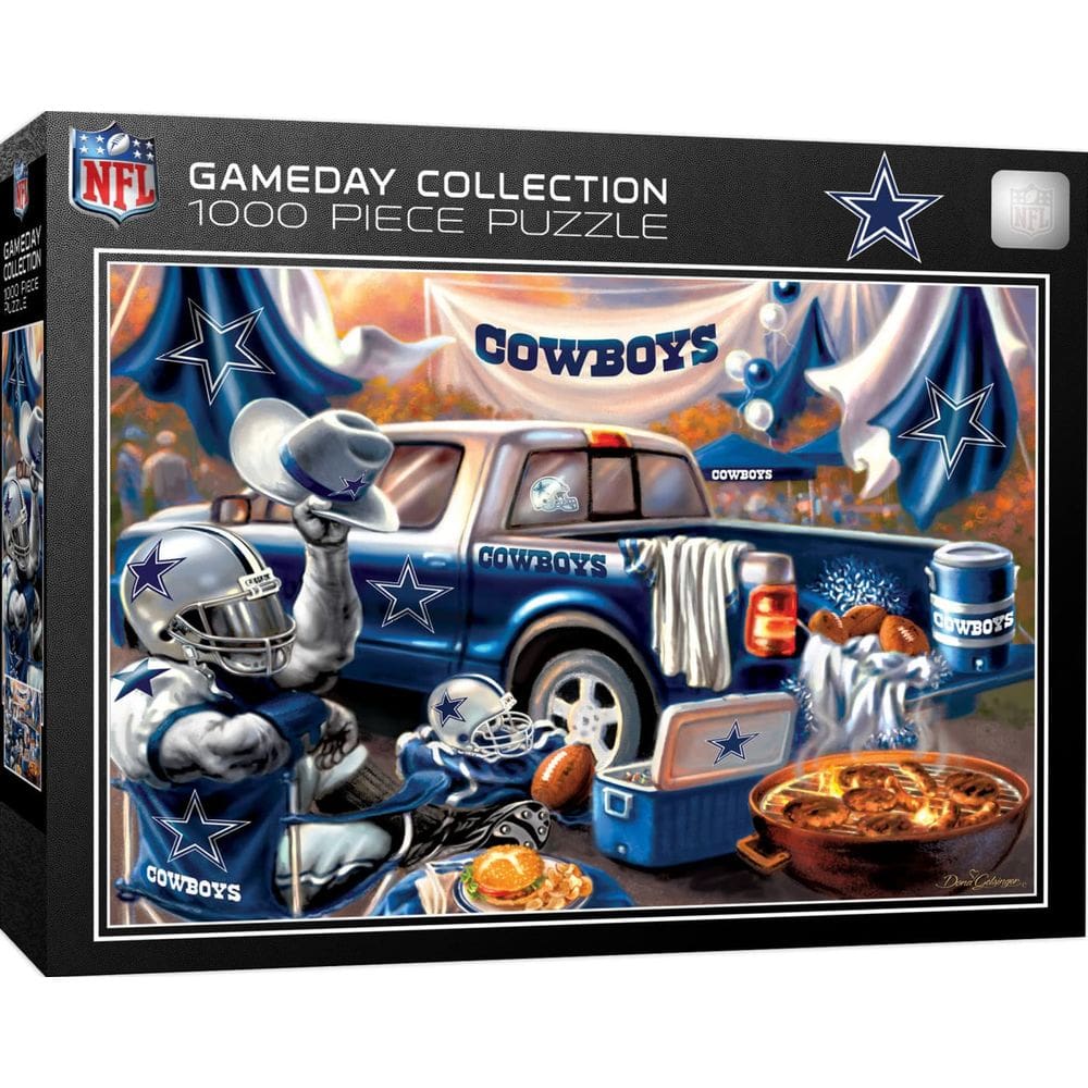 Obras-primas do quebra-cabeça NFL Dallas Cowboys 1000 peças