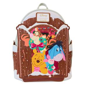 Mochila Loungefly Disney Winnie The Pooh Holiday Scene