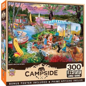 Quebra-cabeça MasterPieces Leisure Lake 300 peças