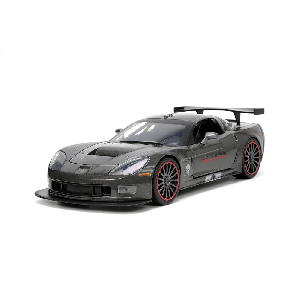 Carro fundido sob pressão Jada Toys Big Time Muscle 1:24 2005 Chevy Corve