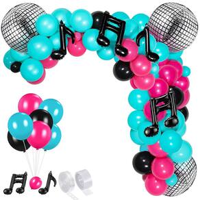 Kit Balloon Garland Arch Skylety Music Birthday Decor