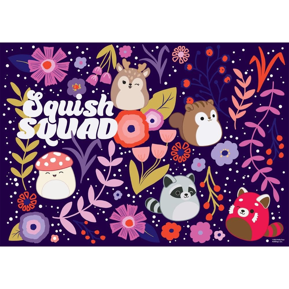 Quebra-cabeça Buffalo Games Squishmallow Squish Squad 500 unidades