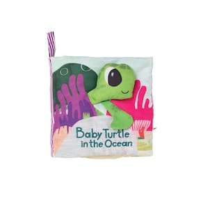 Livro de atividades Soft Baby Manhattan Toy What`s Outside Sea