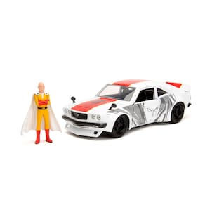 Carro fundido sob pressão Jada Toys One Punch Man 1974 Mazda RX-3 1:24