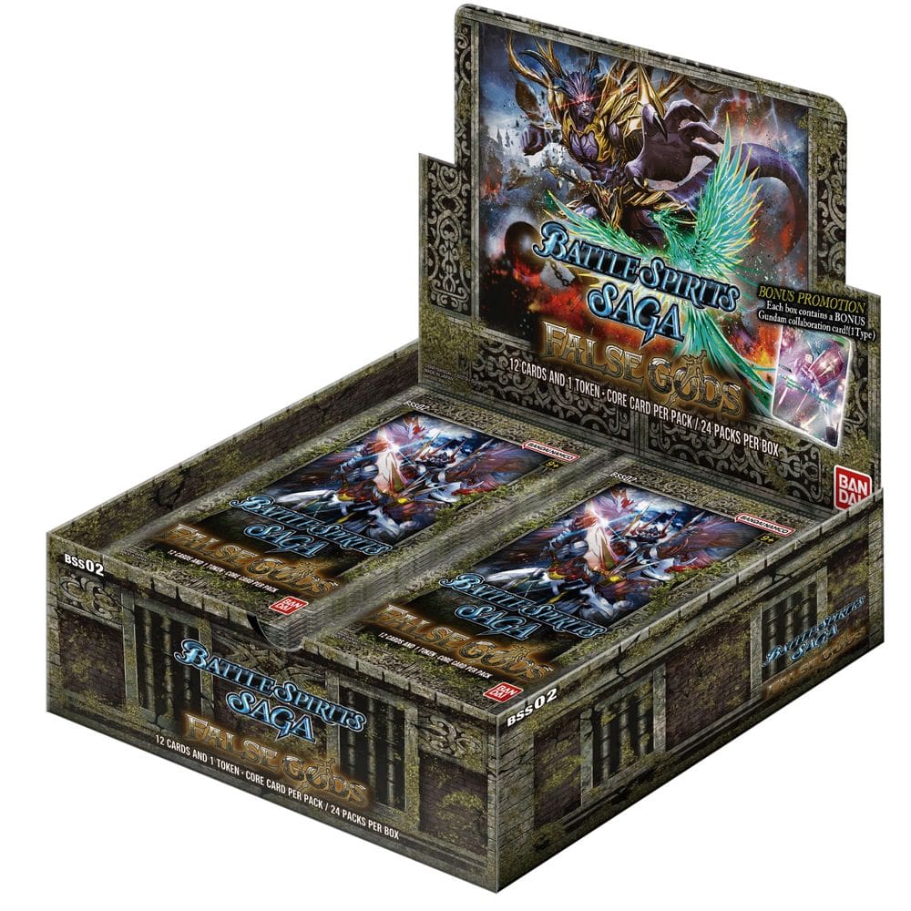 Jogo de Cartas BANDAI NAMCO Battle Spirits SAGA False Gods BSSB02
