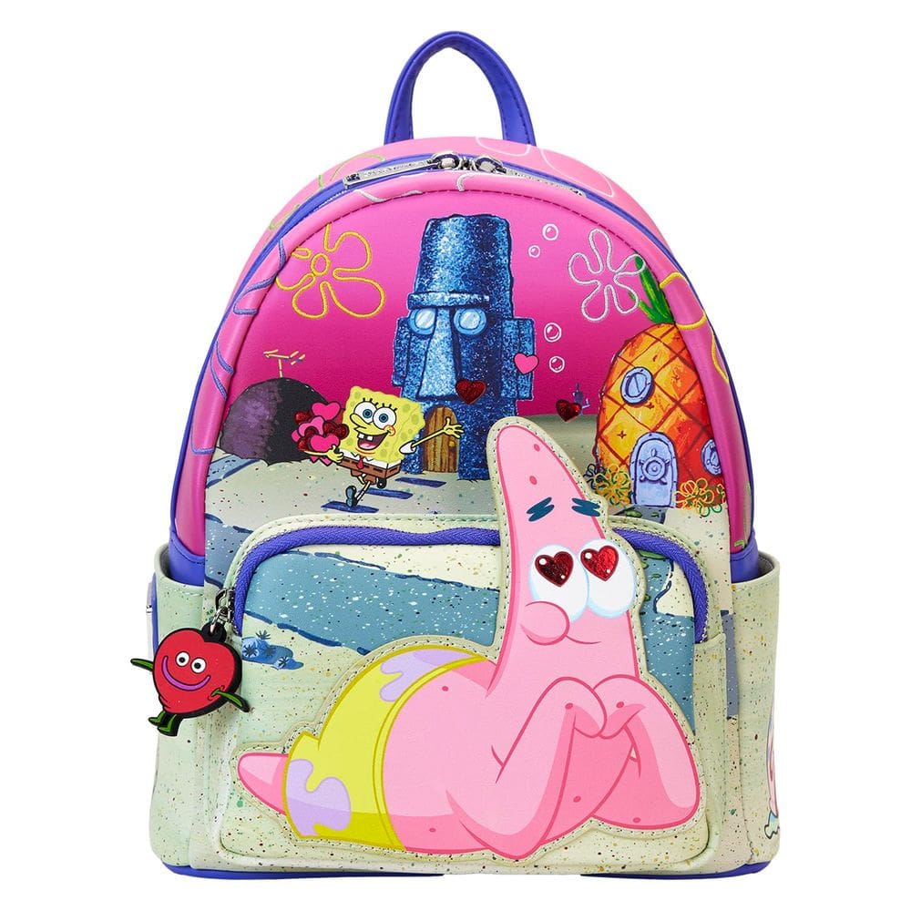 Mini mochila Loungefly Nickelodeon Spongebob & Patrick