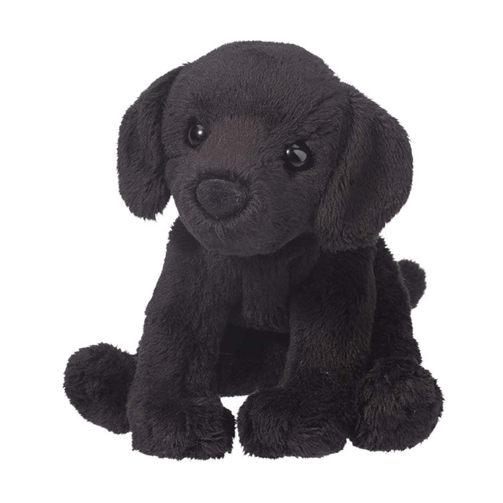 Bicho de pelúcia Douglas Lucy Black Lab Dog Plush 13cm