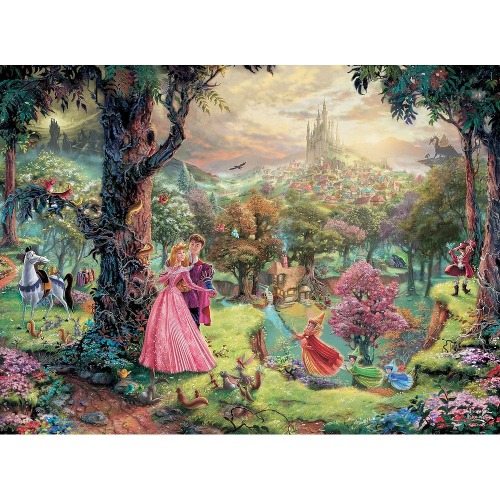 Quebra-cabeça Buffalo Games Sleeping Beauty 1000 peças