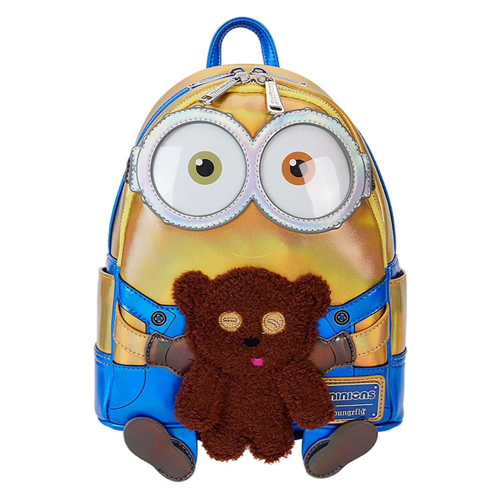 Mini mochila Loungefly Despicable Me Minions Bob Iridescent