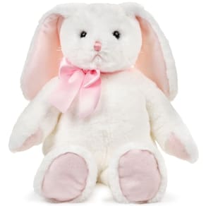 Bicho de pelúcia de pelúcia rosa Bearington Loppy de 16 cm