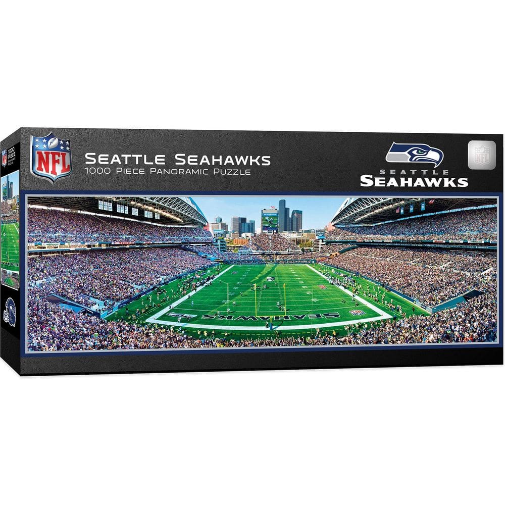 Quebra-cabeça MasterPieces NFL Seattle Seahawks Stadium 1000 unidades